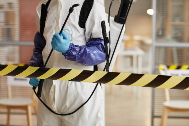 Professional Biohazard technician working in Harrington Park, NJ